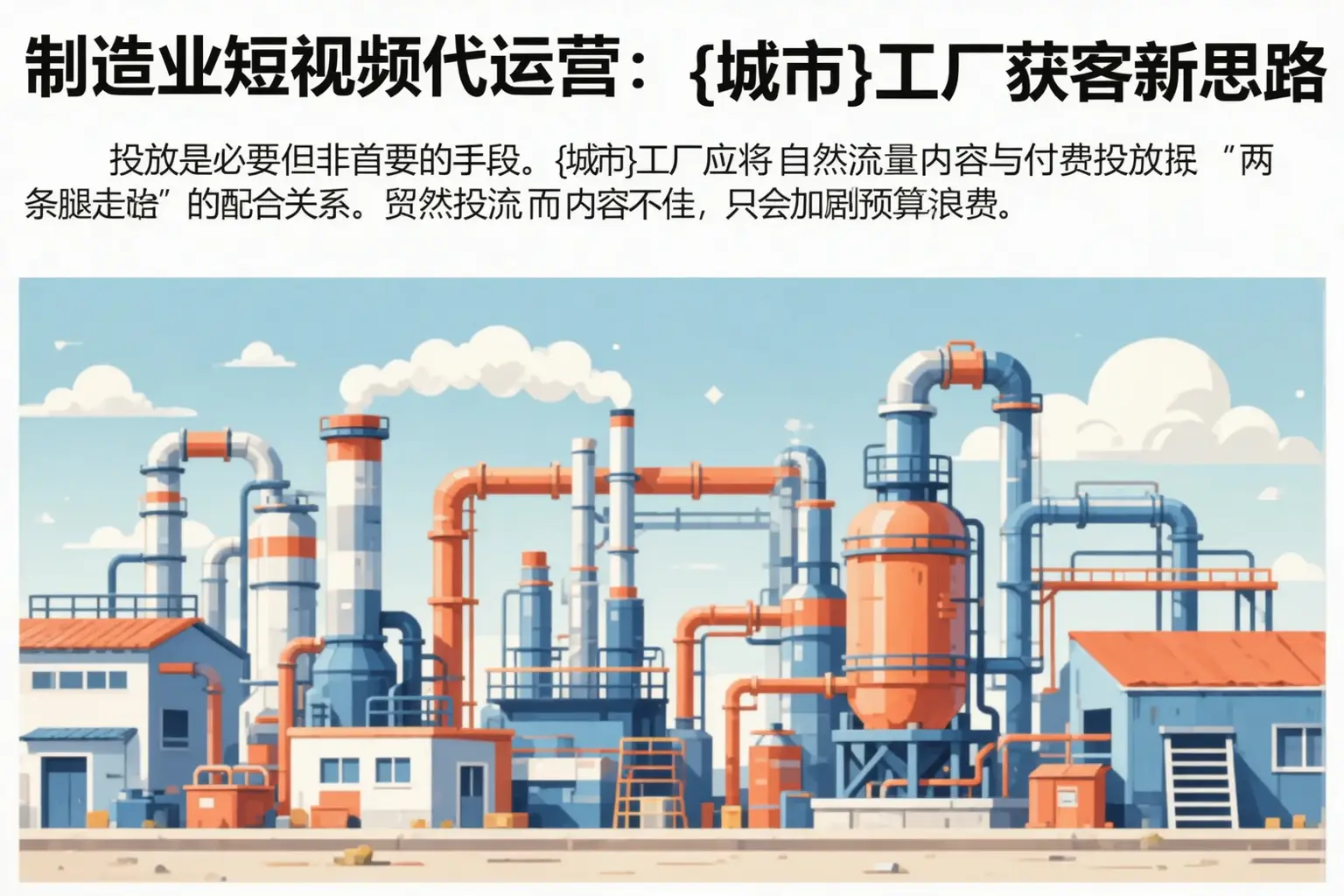 制造业短视频代运营：醴陵工厂获客新思路